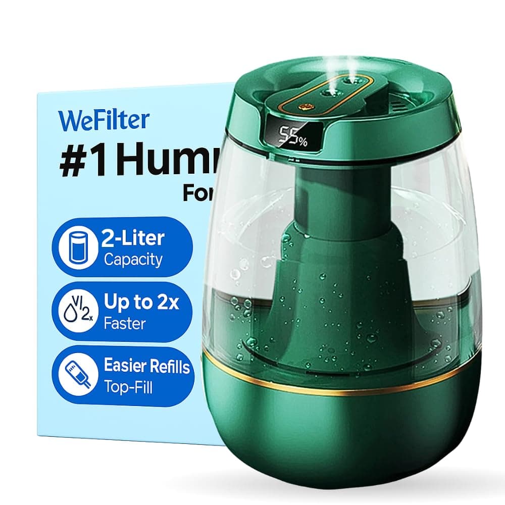 WeFilter Cool Mist Ultrasonic Humidifier (2L)