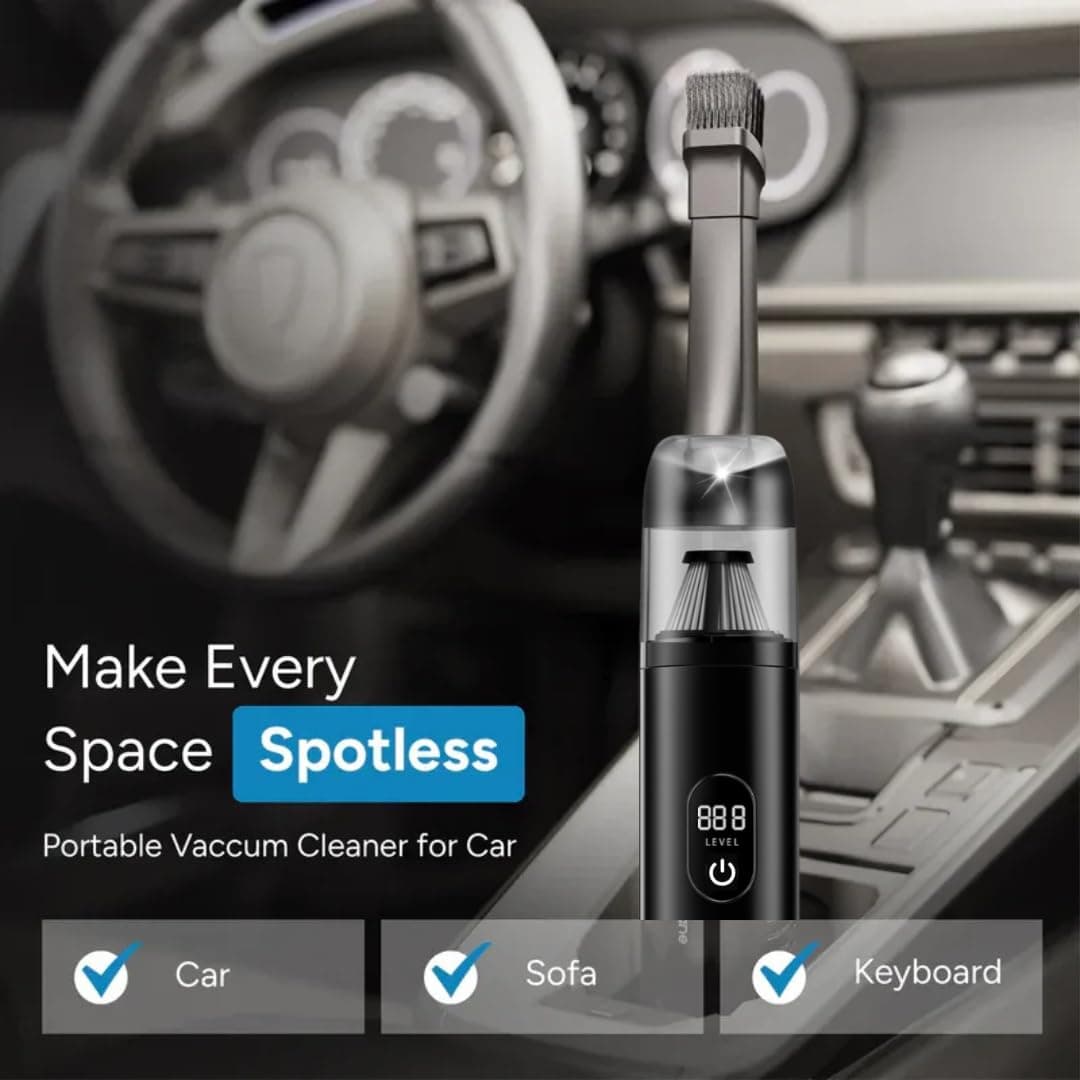 WeFilter High-Power Portable Car & Home Vacuum Cleaner - Image 7