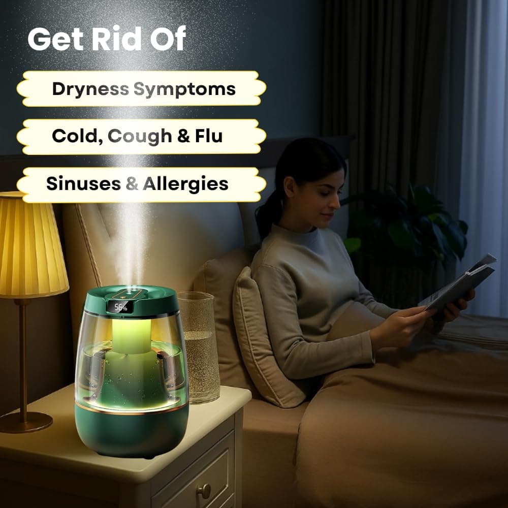 WeFilter Cool Mist Ultrasonic Humidifier (2L) - Image 9