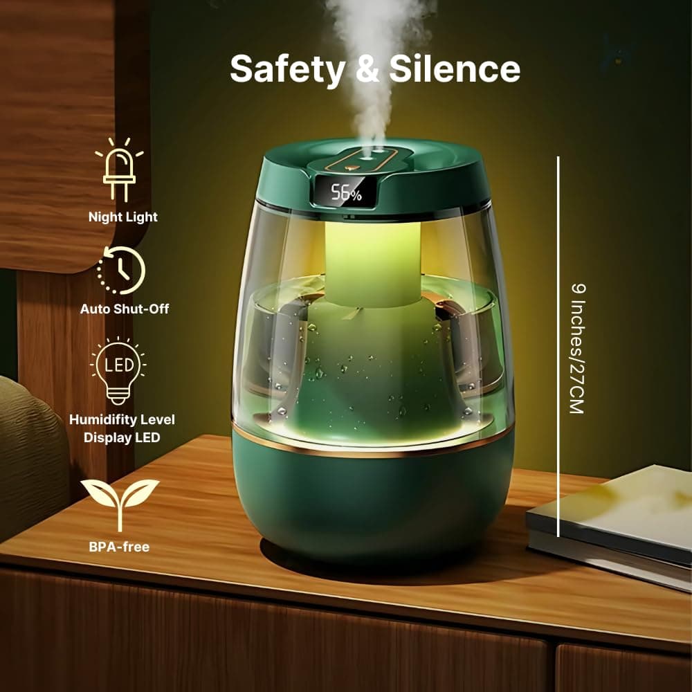 WeFilter Cool Mist Ultrasonic Humidifier (2L) - Image 2