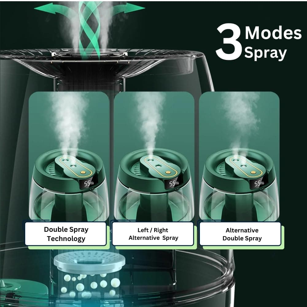 WeFilter Cool Mist Ultrasonic Humidifier (2L) - Image 4