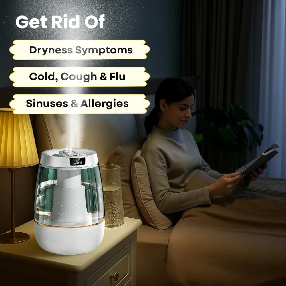 WeFilter Cool Mist Ultrasonic Humidifier (3L) - Image 7