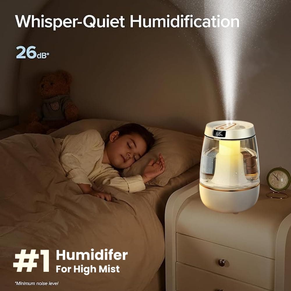 WeFilter Cool Mist Ultrasonic Humidifier (3L) - Image 8