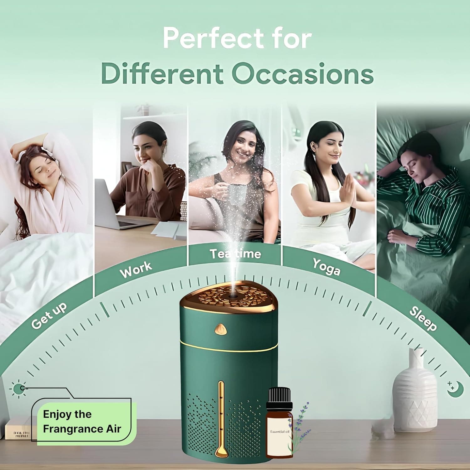 WeFilter Cool Mist Ultrasonic Humidifier (1L) - Image 8