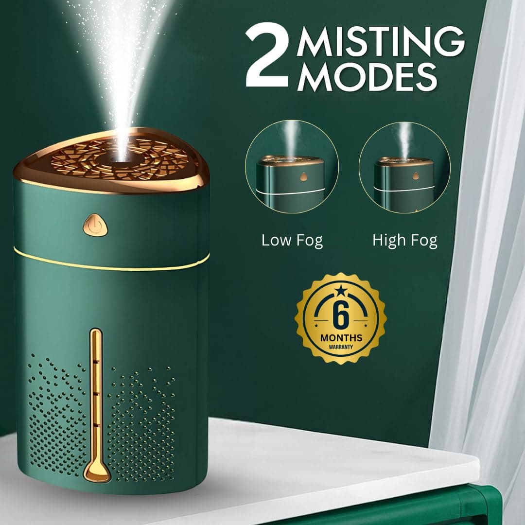 WeFilter Cool Mist Ultrasonic Humidifier (1L) - Image 6